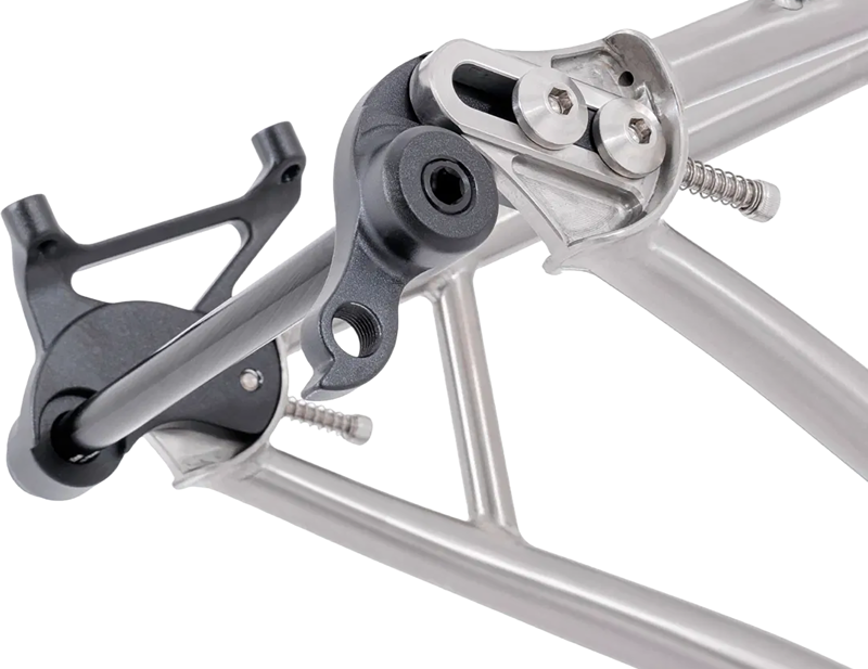 DMR Trailstar Titanium Frame in Silver-4