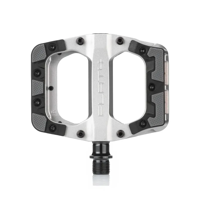 DMR Flat 4 9/16-inch Pedals in Silver-1