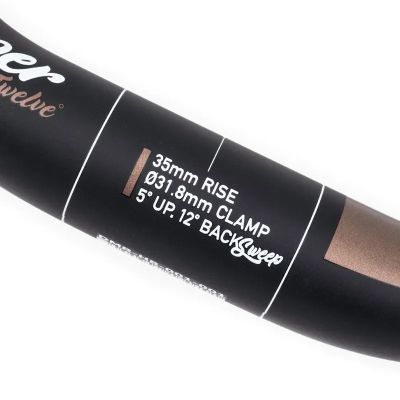 DMR Sweeper Bar 31.8 - 35mm rise in Black-3