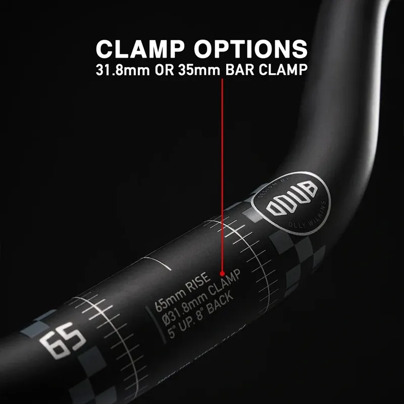 DMR Odub Handlebar 35 in Vapour Silver-11
