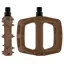 DMR V6 Plastic Pedal Cro-Mo Axle in Earth Brown
