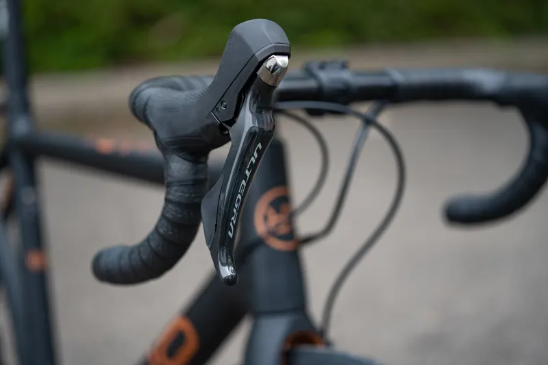 Orro Gold STC Ultegra R500 Limited Edition Road Bike 2023 in Satin Black/Signature Rose Gold-6