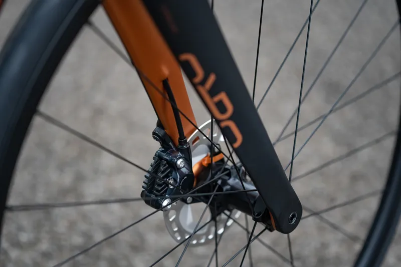 Orro Gold STC Ultegra R500 Limited Edition Road Bike 2023 in Satin Black/Signature Rose Gold-9