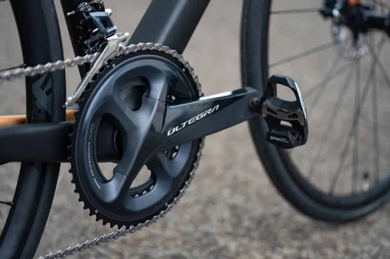 Orro Gold STC Ultegra R500 Limited Edition Road Bike 2023 in Satin Black/Signature Rose Gold-8