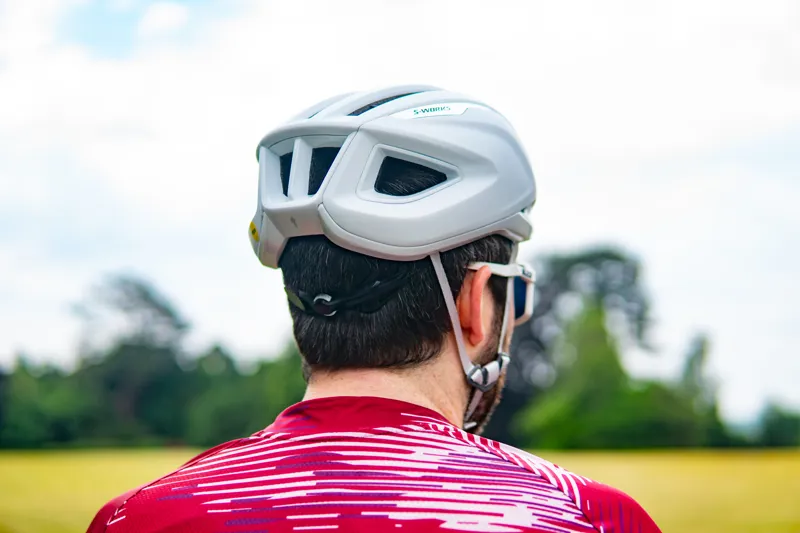 Specialized S-Works Prevail 3 Road Helmet in White-4