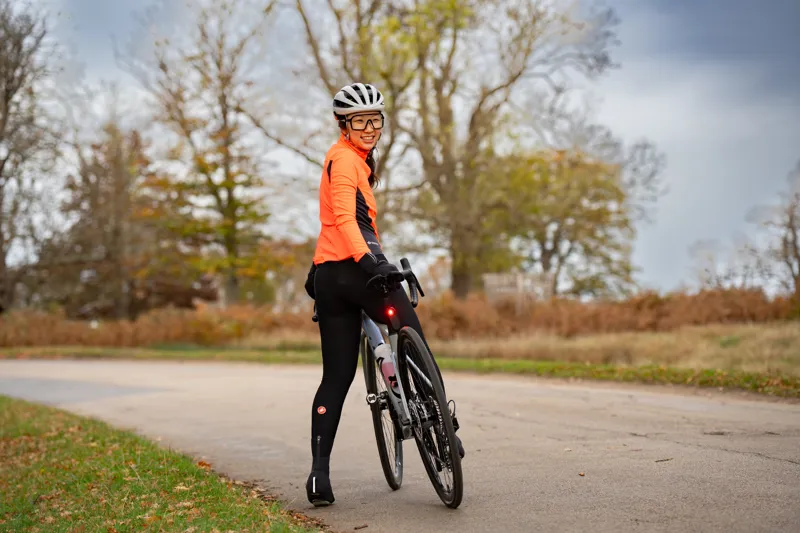 Castelli Entrata Women's Bib Tights in Black-2
