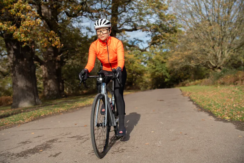 Castelli Entrata Women's Bib Tights in Black-1