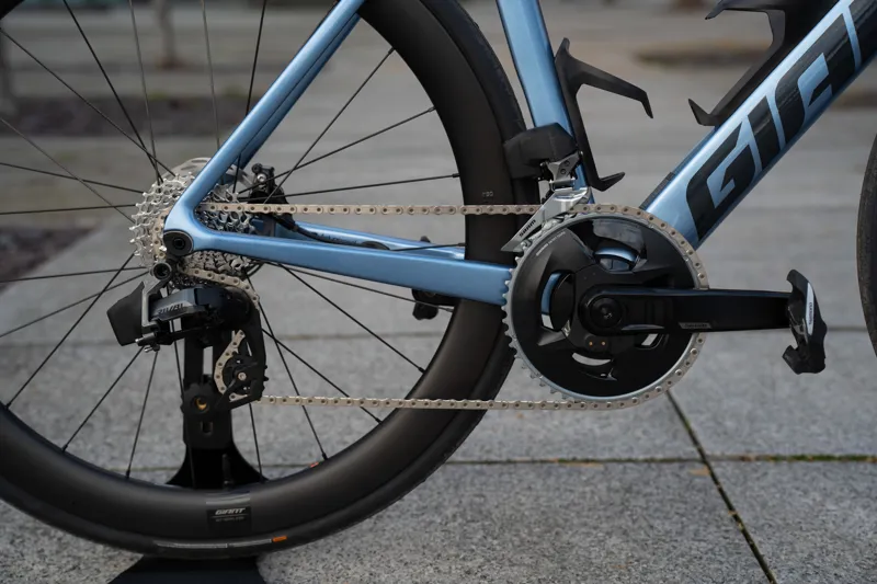 Giant Propel Advanced Pro 1 Road Bike 2025 in Frost Silver-9