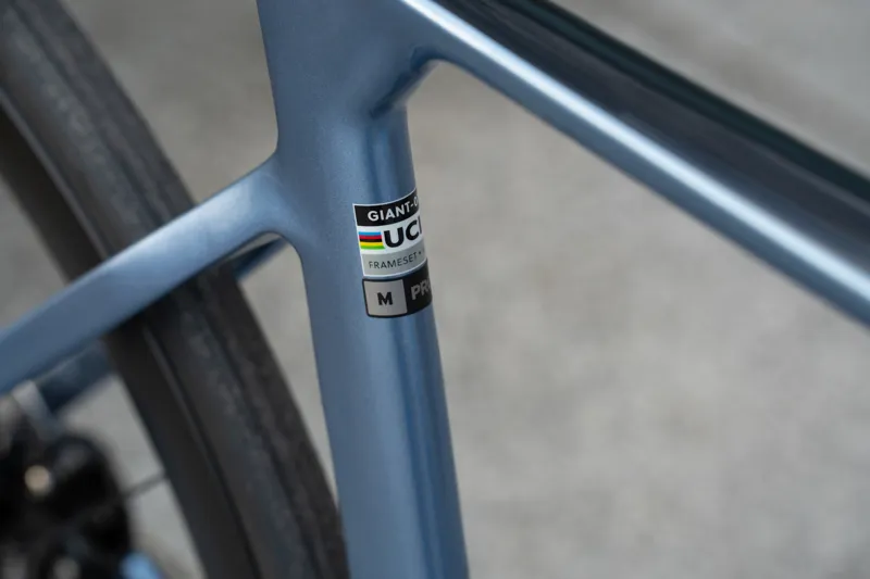 Giant Propel Advanced Pro 1 Road Bike 2025 in Frost Silver-7