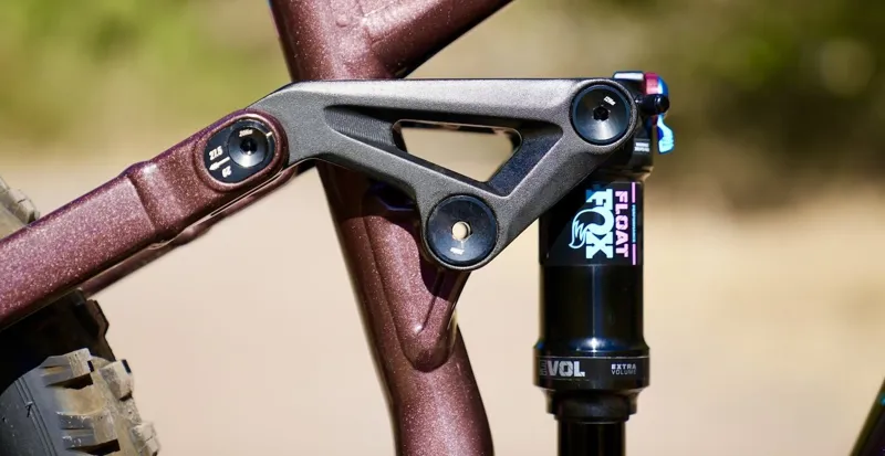 Marin Alpine Trail 1 Full Suspension Mountain Bike 2026 in Brown/Blue-6