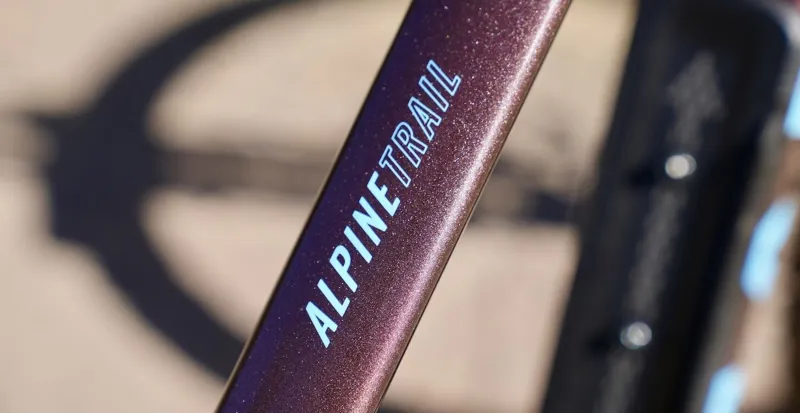 Marin Alpine Trail 1 Full Suspension Mountain Bike 2026 in Brown/Blue-8