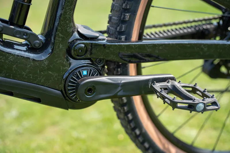 Trek Fuel+ EX 9.7 Gen 2 Electric Full Suspension Mountain Bike 2026 in Carbon Smoke-7