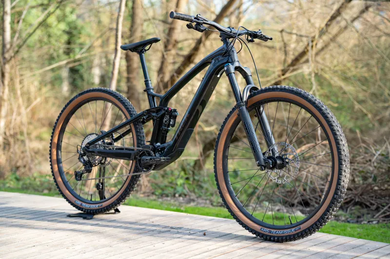 Trek Fuel EXe 9.7 SLX/XT Electric Full Suspension Mountain Bike 2025 in Deep Smoke-8