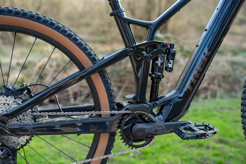 Trek Fuel EXe 9.7 SLX/XT Electric Full Suspension Mountain Bike 2025 in Deep Smoke-12