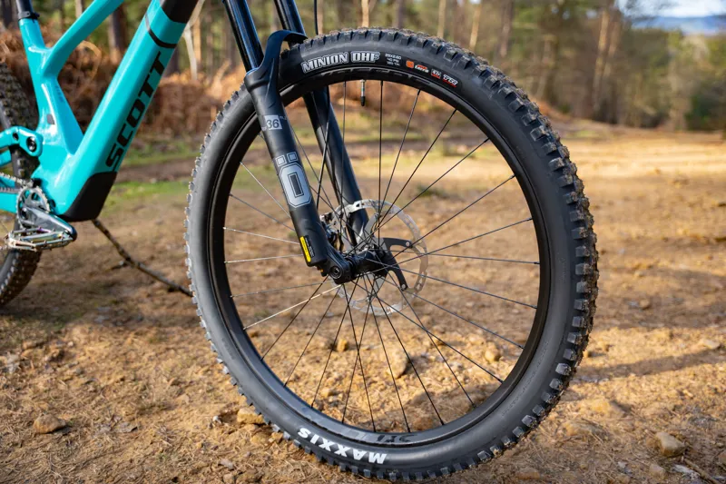 Scott Genius ST 910 Full Suspension Mountain Bike 2025 in Blue-8