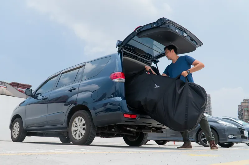 Tern FlatFold Bag S in Black-7