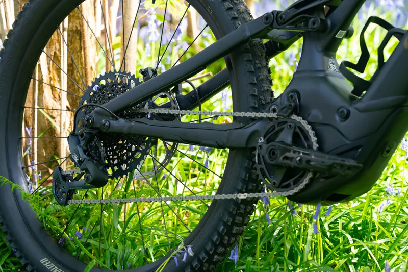 Specialized Turbo Levo Comp Alloy Full Suspension Electric Mountain Bike 2024 in Midnight Shadow/Gold-11