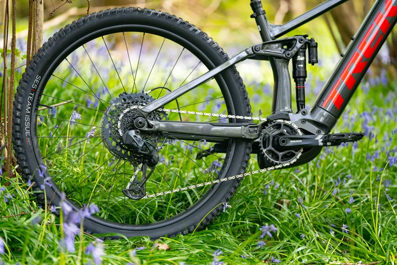 Trek Rail 9 GX AXS Full Suspension Electric Mountain Bike 2024 in Black Medium-11