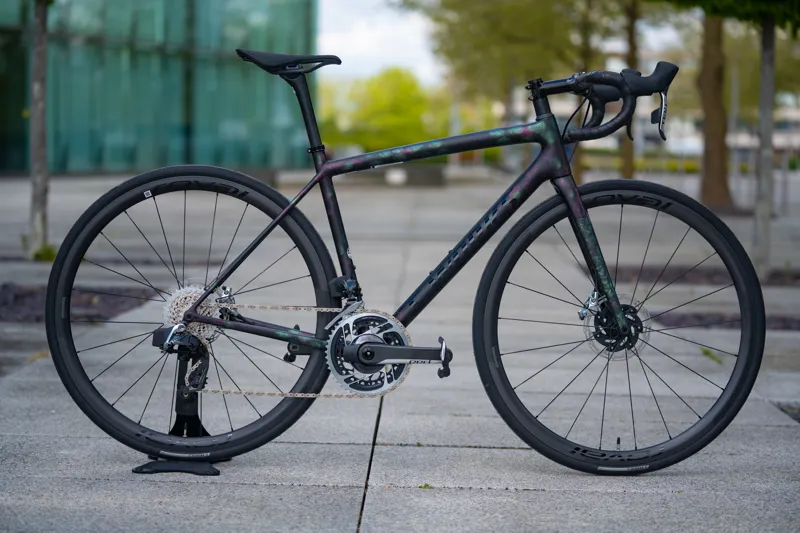 Specialized S-Works Aethos eTap AXS Road Bike 2024 in Obsidian/Lapis/Abalone -9