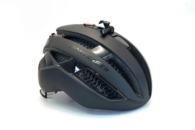 Bontrager Circuit WaveCel Helmet in Black with Trek Commuter Light Set Bundle-4