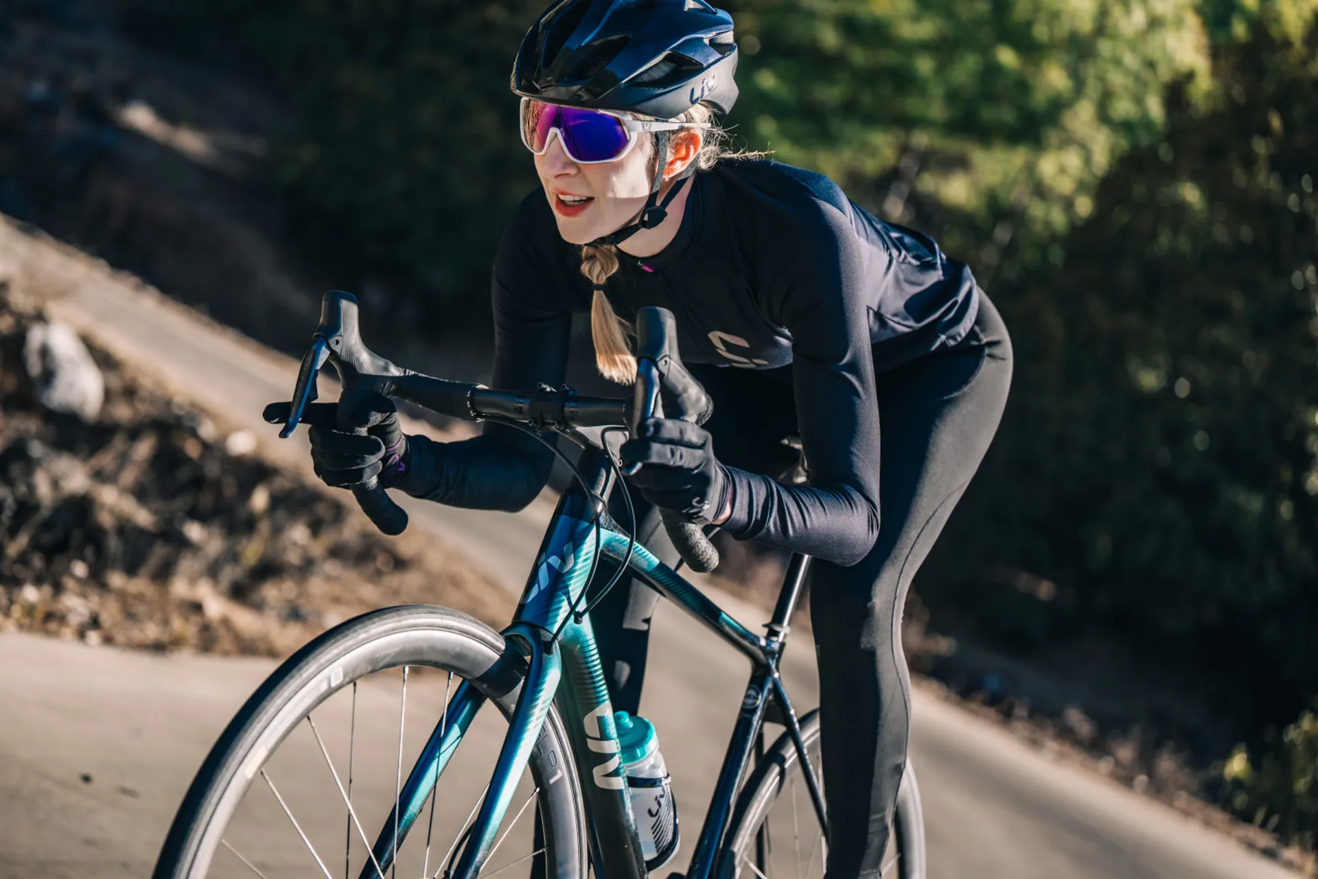 Liv Race Day Long Sleeve Jersey in Black