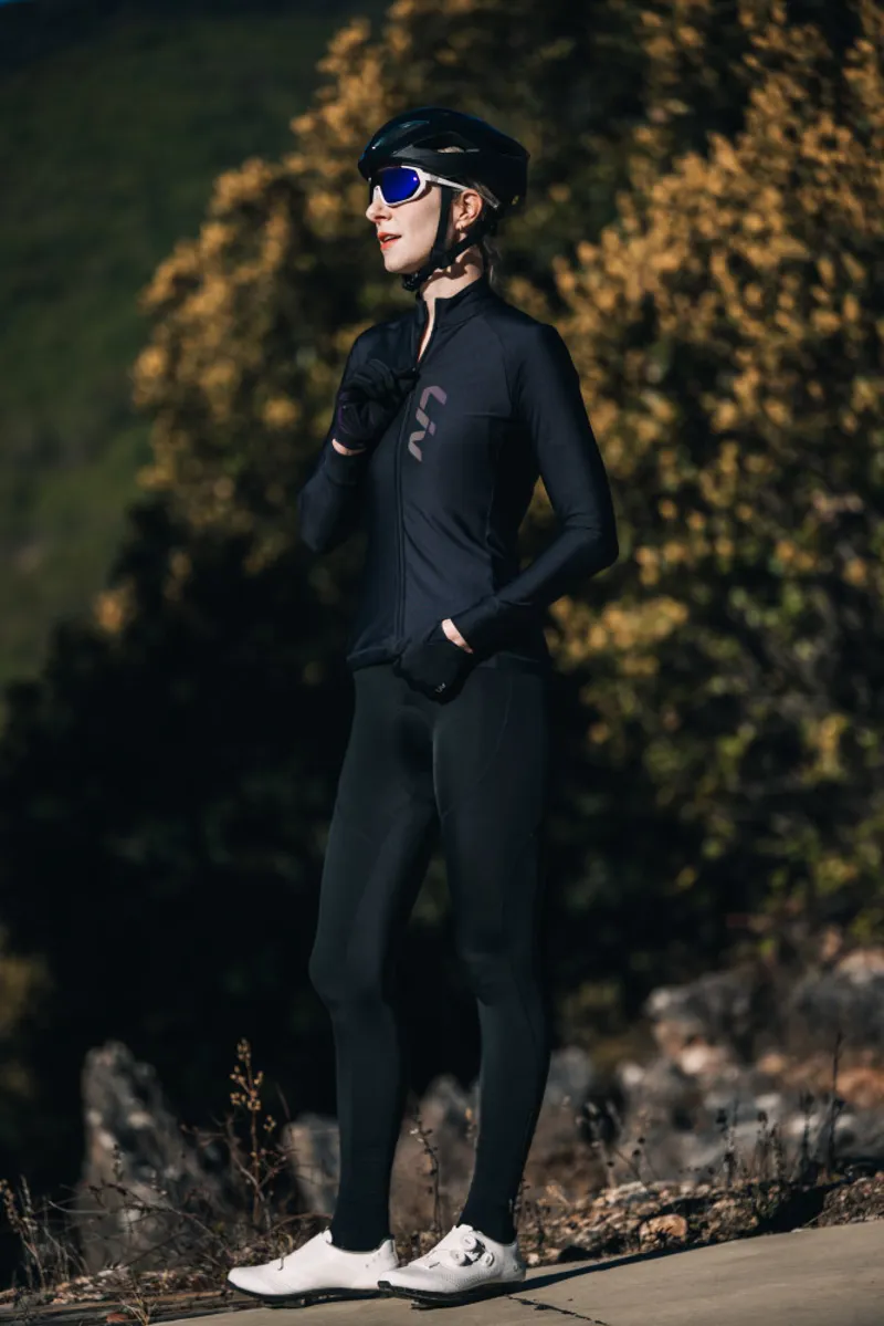 Liv Race Day Long Sleeve Jersey in Black-9