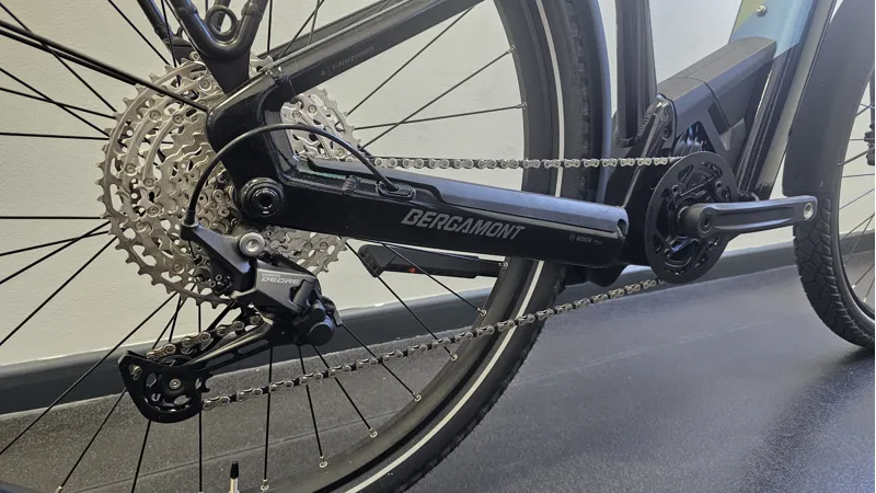 EX DEMO Bergamont E-Revox Pro EQ Electric Hybrid Bike 2026 Small in Black-2