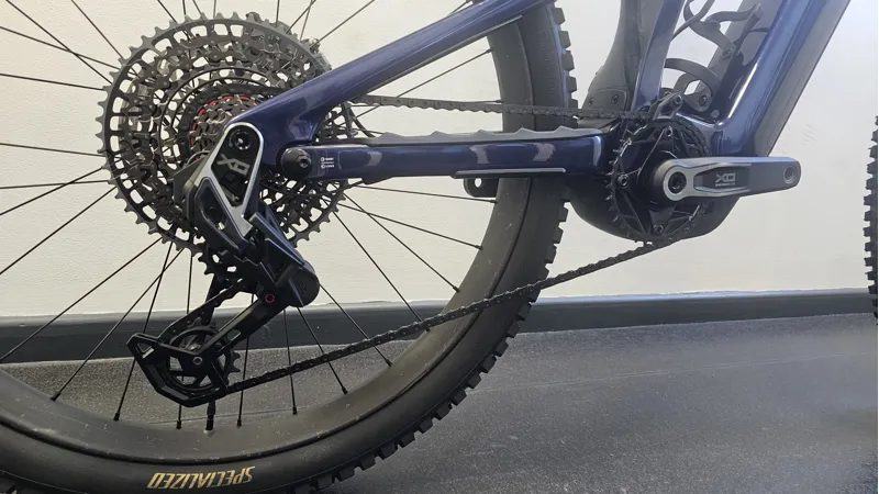 Ex Demo Specialized Small/S2 Turbo Levo 4 Pro Carbon Electric Full Suspension Mountain Bike 2026 in Gloss Blue Onyx-8