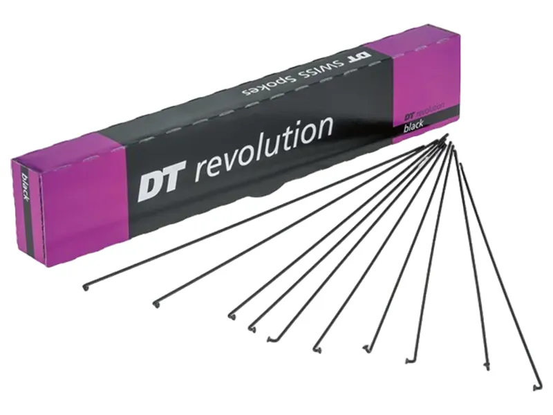 DT Swiss Revolution Spokes in Black-1