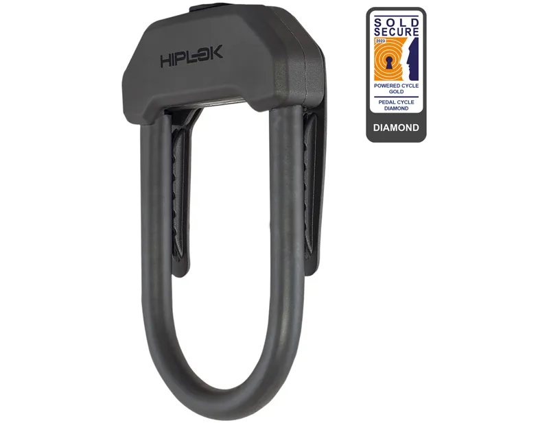 Hiplok DX Hardened Steel D-Lock in Black