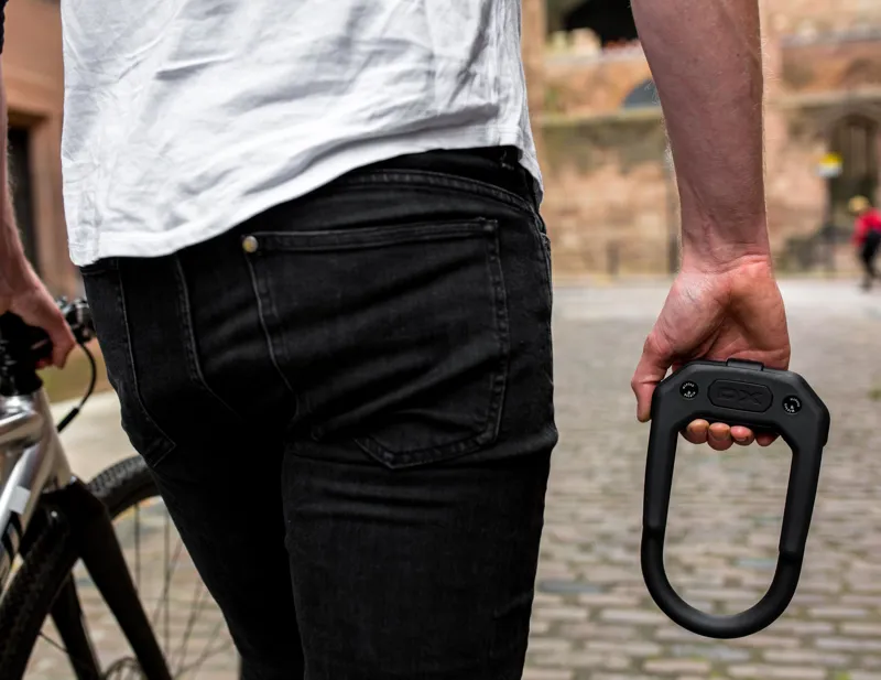 Hiplok DX Hardened Steel D-Lock in Black-2