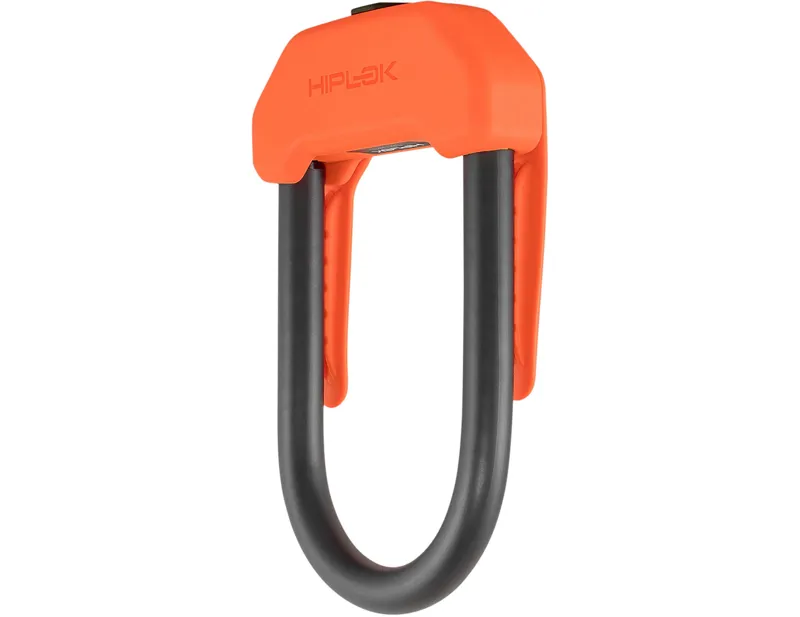 Hiplok DX Hardened Steel D-Lock in Orange