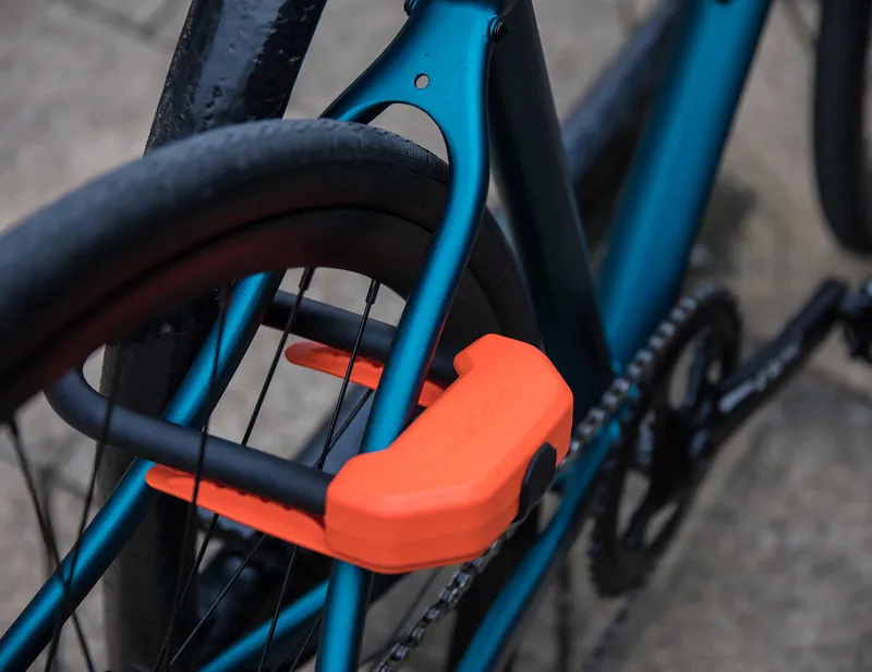 Hiplok DX Hardened Steel D-Lock in Orange-6