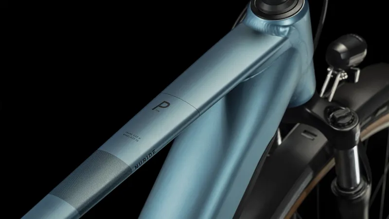 Cube Nuride Hybrid Performance 625 Allroad Electric Hybrid Bike 2024 in Blue/Red-2