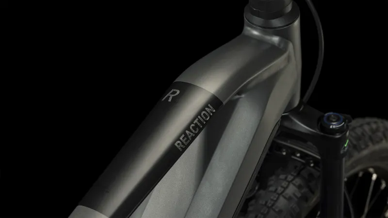 Cube Reaction Race 750 Electric Mountain Bike 2024 in Grey Metal-6