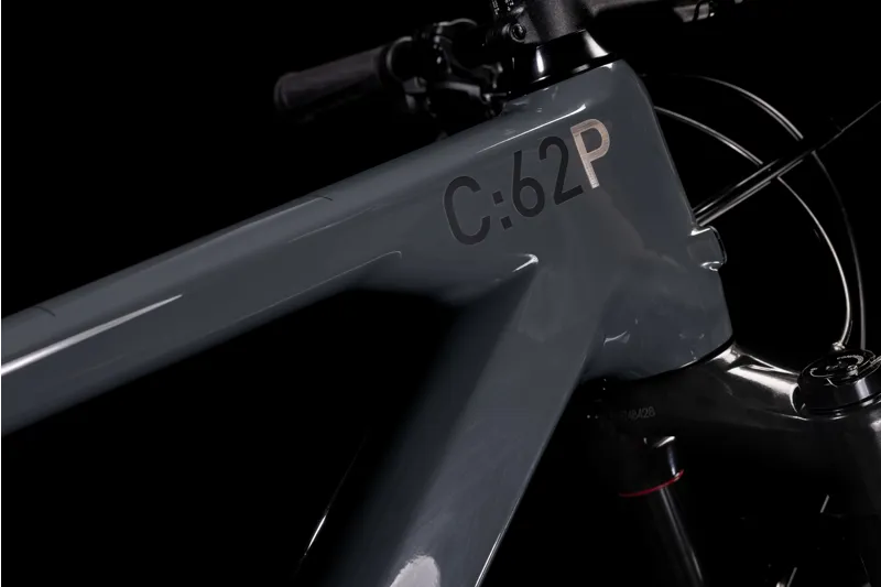 Cube Reaction C:62 Pro Mountain Bike 2024 in Grey/Metal-3