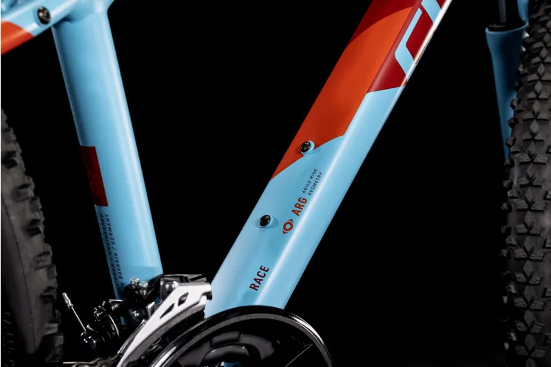 Cube Acid 260 26in Kids Mountain Bike 2024 in Blue/Red-3