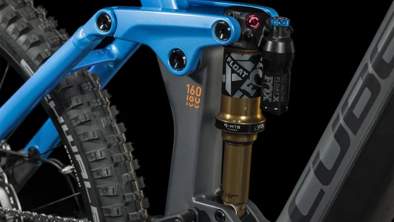 Cube Stereo Hybrid 160 HPC 750 27.5 Electric Mountain Bike 2024 in Action Team-4