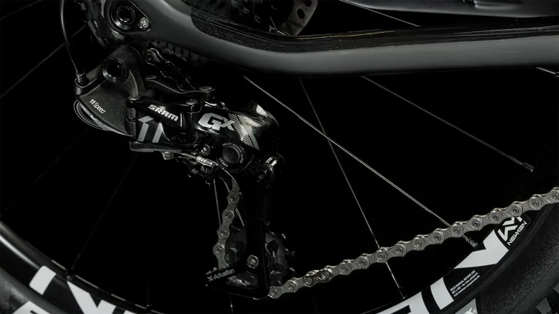 Cube Elite 240 C:62 SLX Mountain Bike 2024 in Carbon/Blue/Red-3