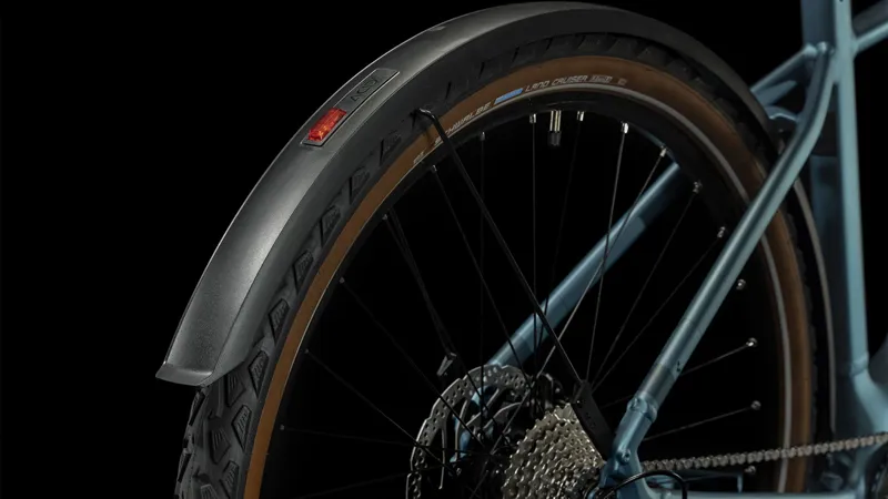 Cube Nuride Hybrid Performance 625 Allroad Electric Hybrid Bike 2024 in Blue/Red-4