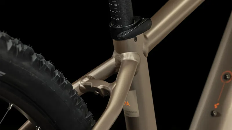 Cube Reaction Hybrid Performance 625 Electric Mountain Bike 2024 in Metalbrown -5