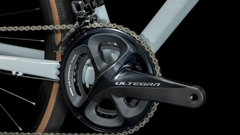 Cube Nulane SLX Gravel Bike 2024 in Sky Grey/Black-5