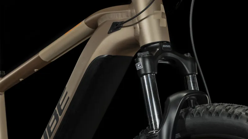 Cube Reaction Hybrid Performance 625 Electric Mountain Bike 2024 in Metalbrown -6