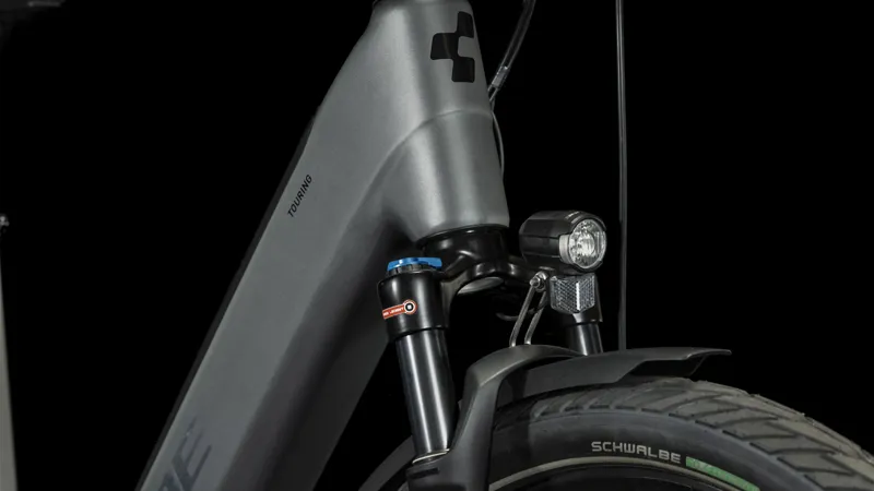 Cube Touring Easy Entry Hybrid EXC 625 Electric Bike 2025 in Grey Metal-6