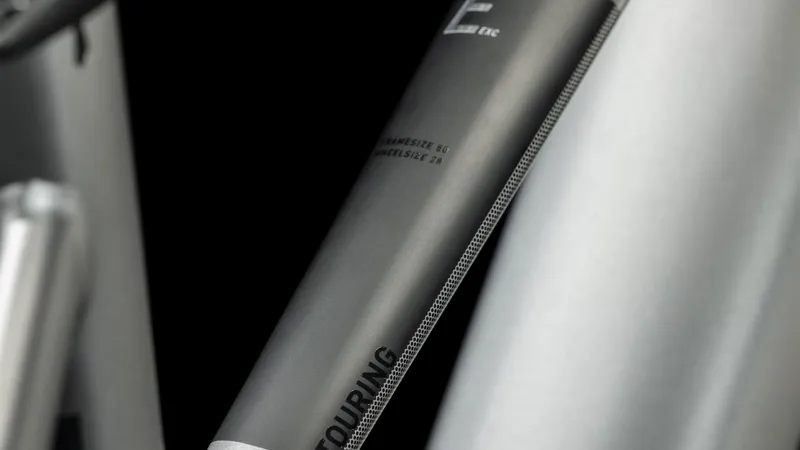 Cube Touring Trapeze Hybrid EXC 625 Electric Bike 2025 in Grey Metal-1