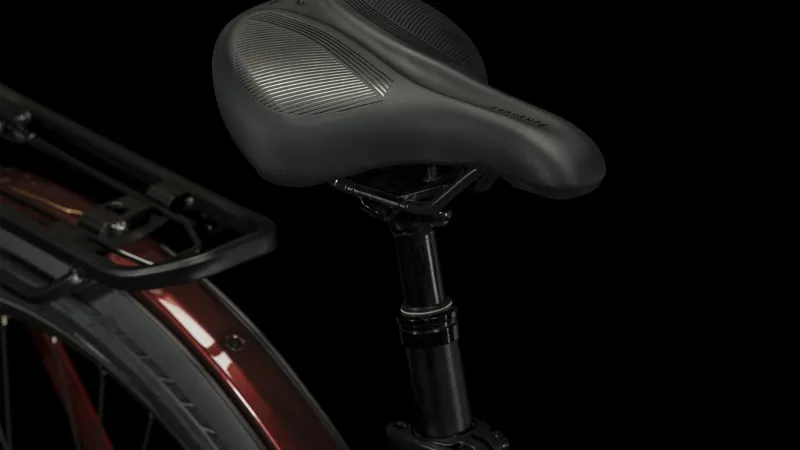 Cube Touring Trapeze Hybrid EXC 625 Electric Bike 2024 in Red/White-4