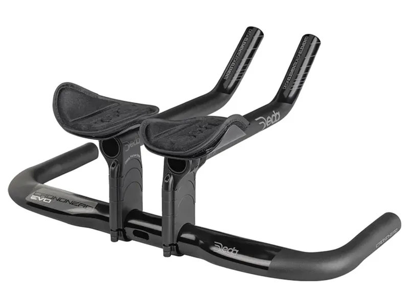 Deda Elementi Crononero EVO Tri Bars 42cm in Polish On Black