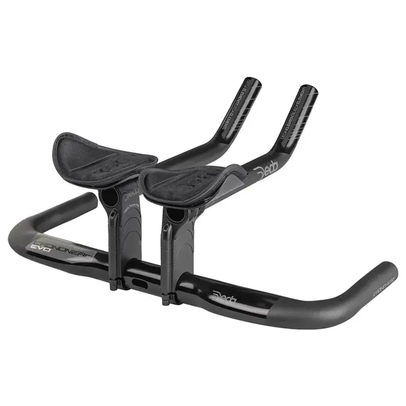 Balfes Bikes Deda Elementi Crononero EVO Tri Bars 42cm in Polish On Black | Free postage over £30, £10 off first order, price match & 0% finance.