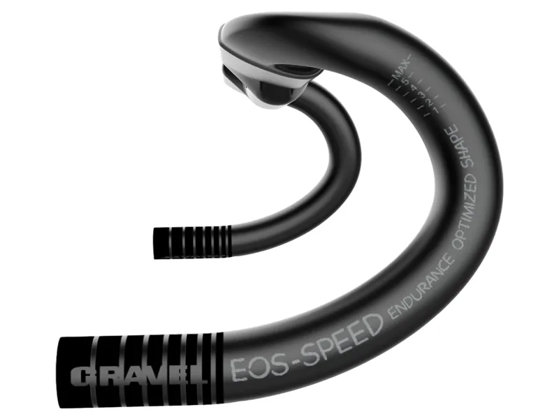 Deda Elementi Superzero Gravel Carbon Bar in Polish On Black-2