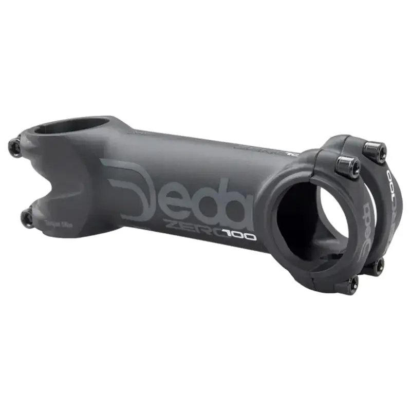 Balfes Bikes Deda Elementi Zero100 Stem in Black On Black | Free postage over £30, £10 off first order, price match & 0% finance.